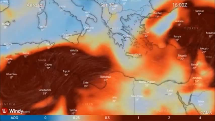 Cos La Tempesta Di Sabbia Del Sahara Sfiorer La Sicilia